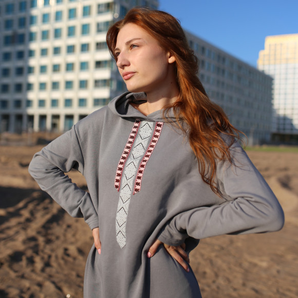 Платье "Бусая Полночь"