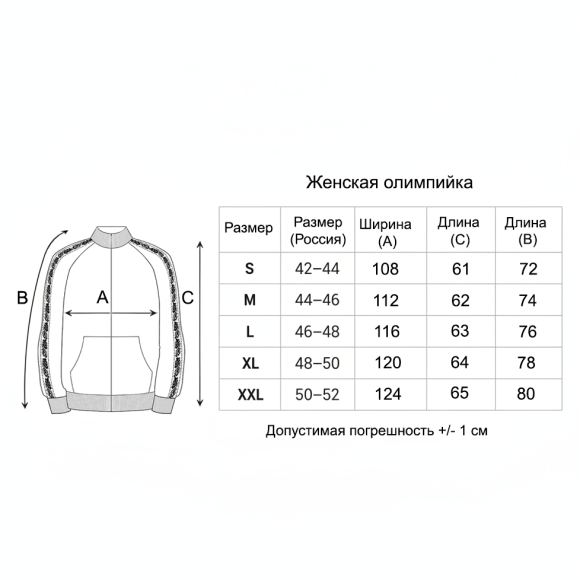 Олимпийка Бёрд Рашн Муд Русский Китч женская Изумрудная